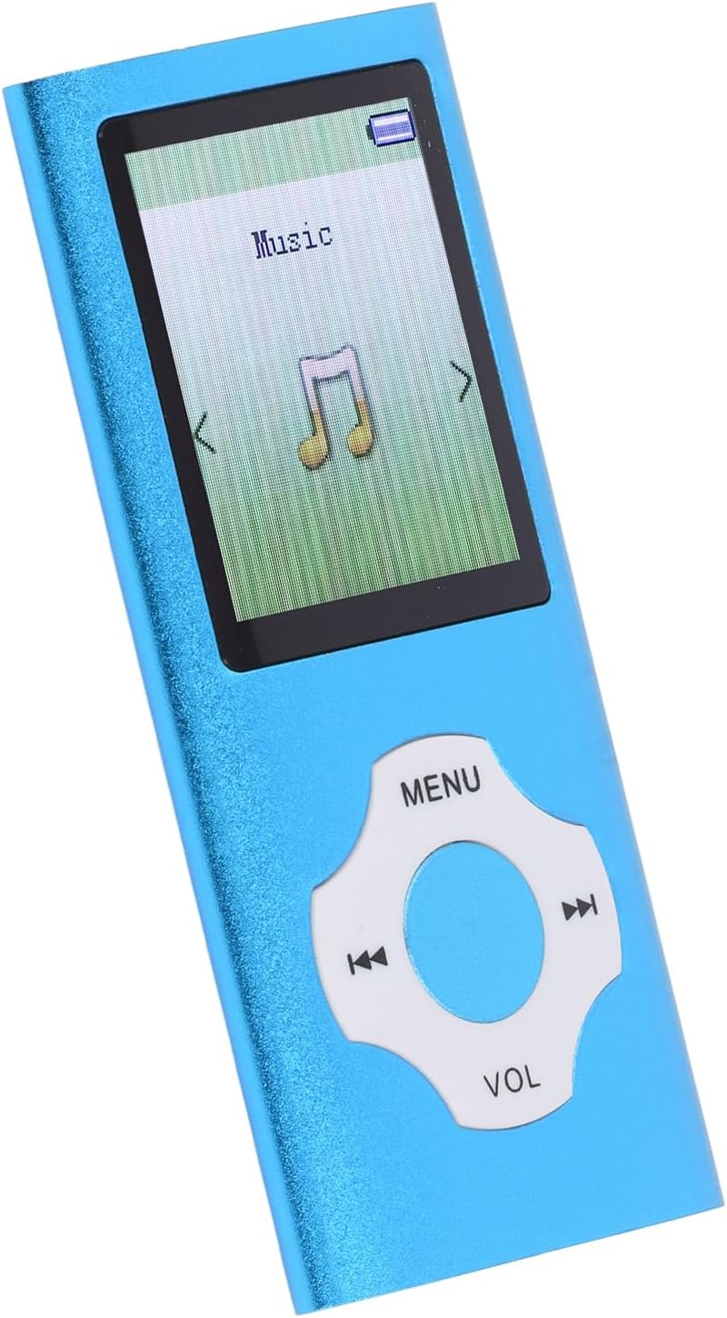 Bluetooth-MP3-Player, 1,8-Zoll-Farbbildschirm, MP3-MP4-Player, Tragbarer Musik-Player, Unterstützt B