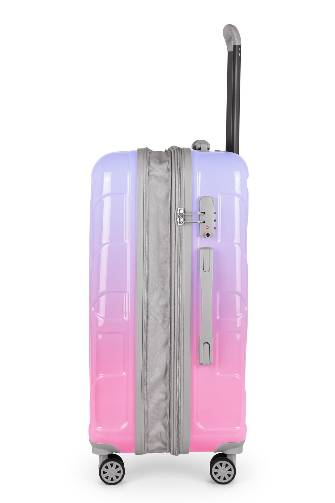 suitline - Hartschalen-Koffer Koffer Trolley Rollkoffer Reisekoffer, TSA, 66 cm, ca. 58 Liter, PC gl