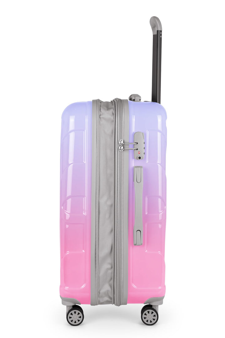 suitline - Hartschalen-Koffer Koffer Trolley Rollkoffer Reisekoffer, TSA, 66 cm, ca. 58 Liter, PC gl