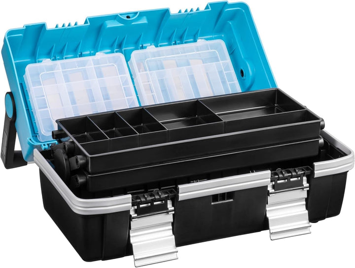 HAZET Kunststoff-Werkzeugkasten 190L-2 | leer | 26,4 x 22,8 x 47,4 cm | robuster Werkzeugkasten für