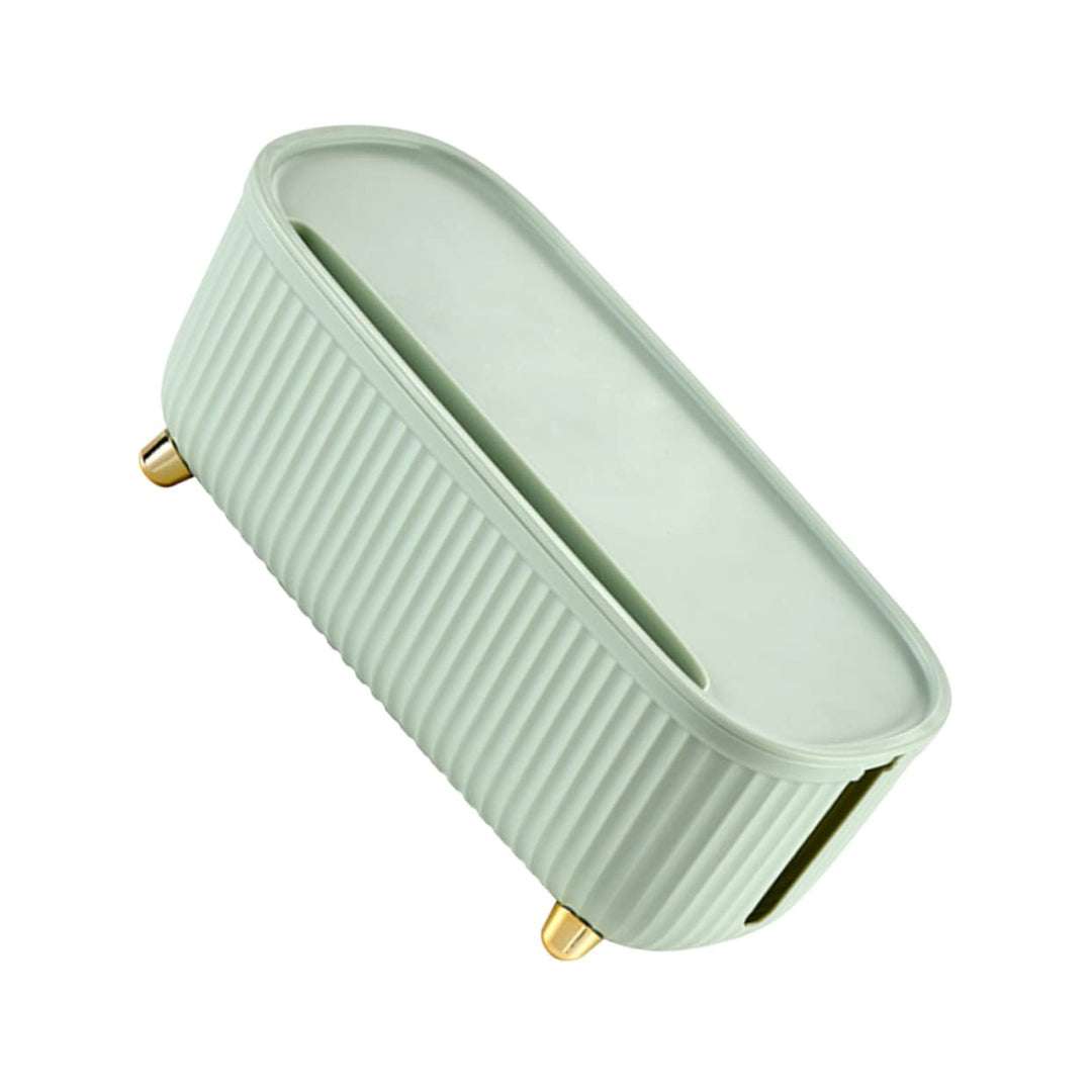 Alipis Plastikbehälter Mülleimer Kabelverwaltungskabel Organizer Box Desktop Kabel Hider Speicher Ne
