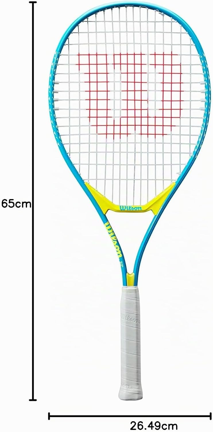 Wilson Ultra Power 25 besaitet 235g Tennisschläger Schwarz - Grau Griffstärke 9-10, 9-10