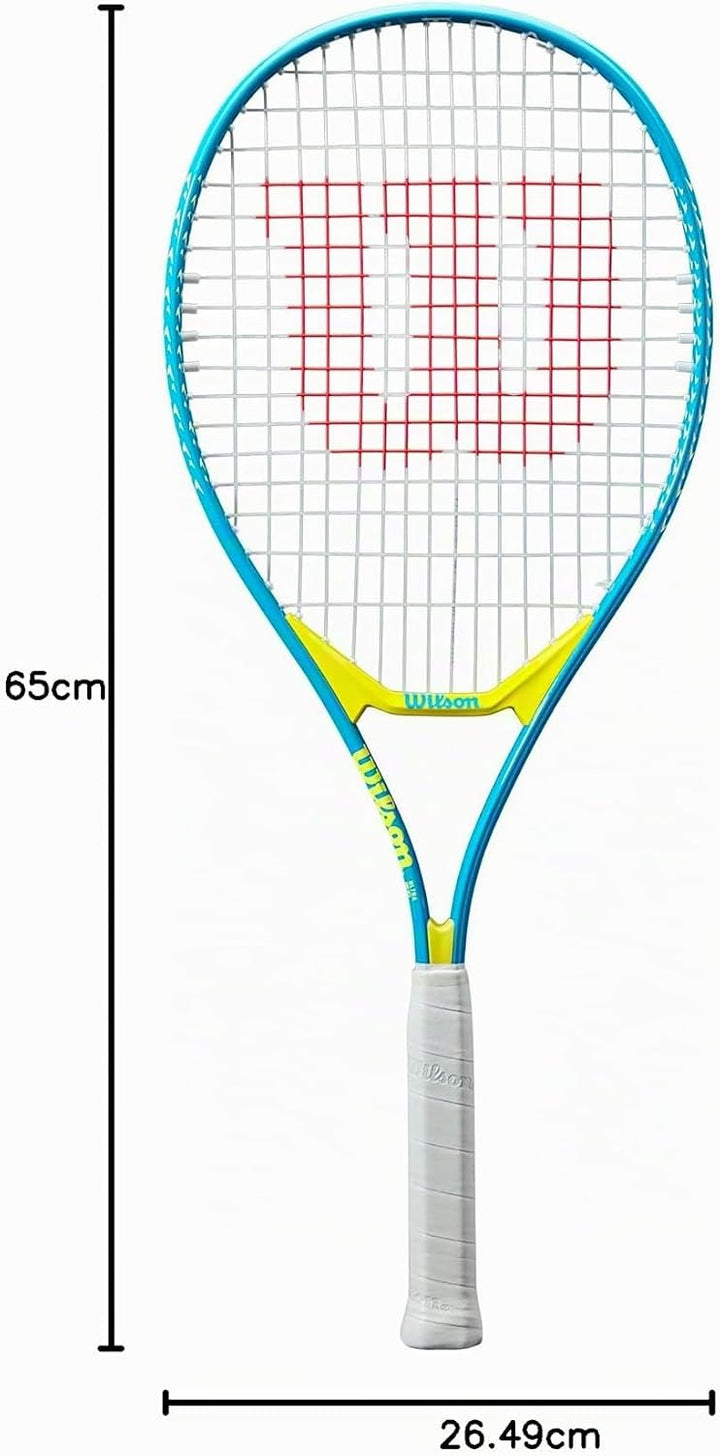 Wilson Ultra Power 25 besaitet 235g Tennisschläger Schwarz - Grau Griffstärke 9-10, 9-10