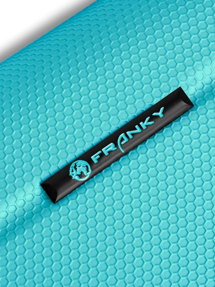 Franky Munich 4.0 Koffer gross | Hartschalen Trolley mit 4 Rollen, Kreuzpackgurt, arretierbarer Grif