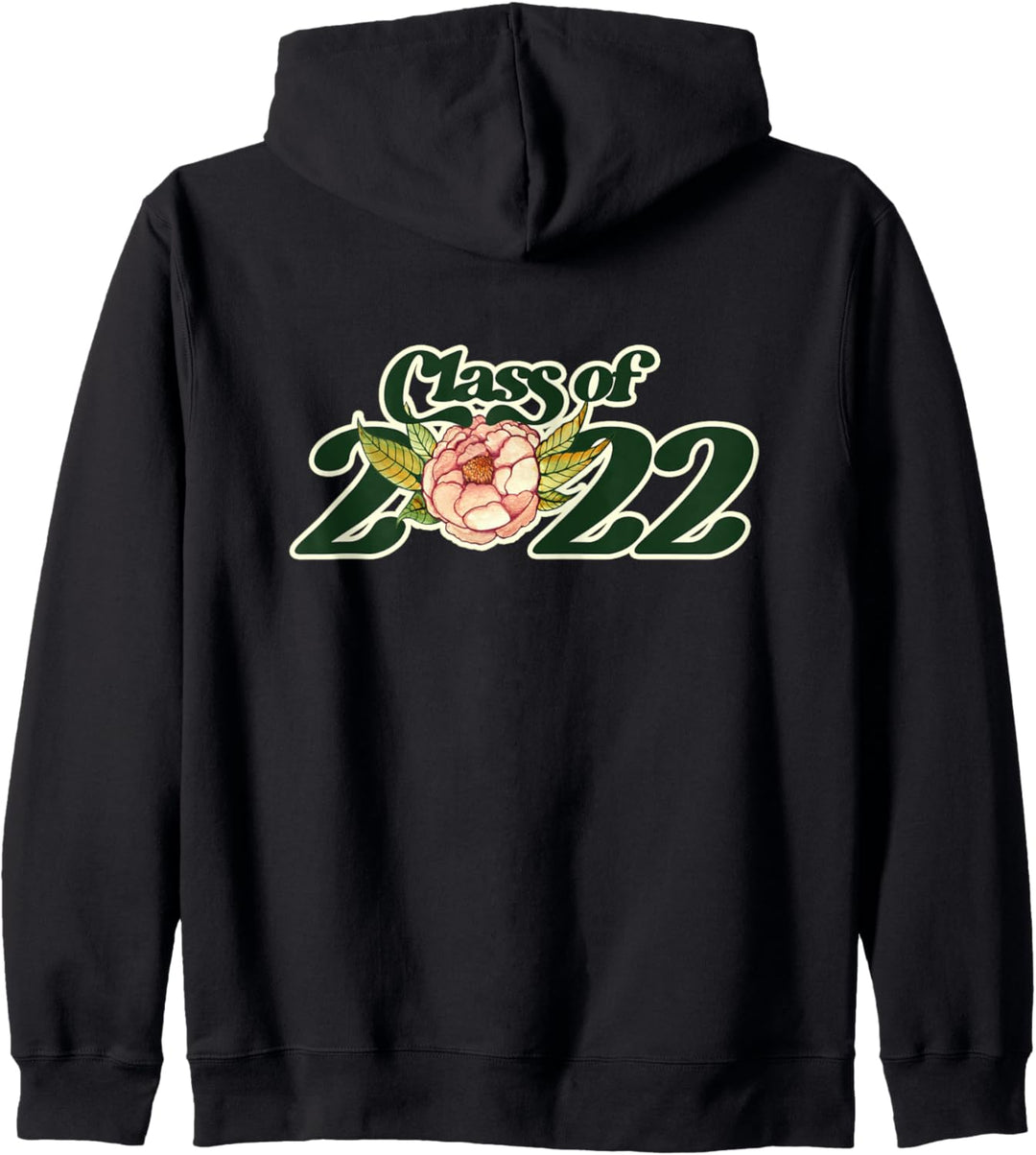 Class of 2022 Klasse 2022. Senior-Abschlussfeier Peony Kapuzenjacke