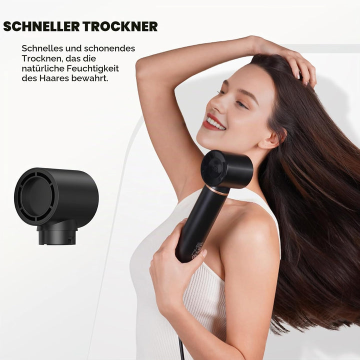 Airstyler 5 in 1 Hairstyler mit Air Lockenstab Föhn Heissluftbürste Haarstyling Geräte Föhnbürste Wa