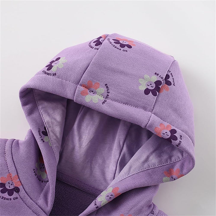 LitBud Sweatjacke Mädchen Kapuzen Zip Up Strickjacke Sweatshirt Hoodie Pullover Langärmel Kleidung f