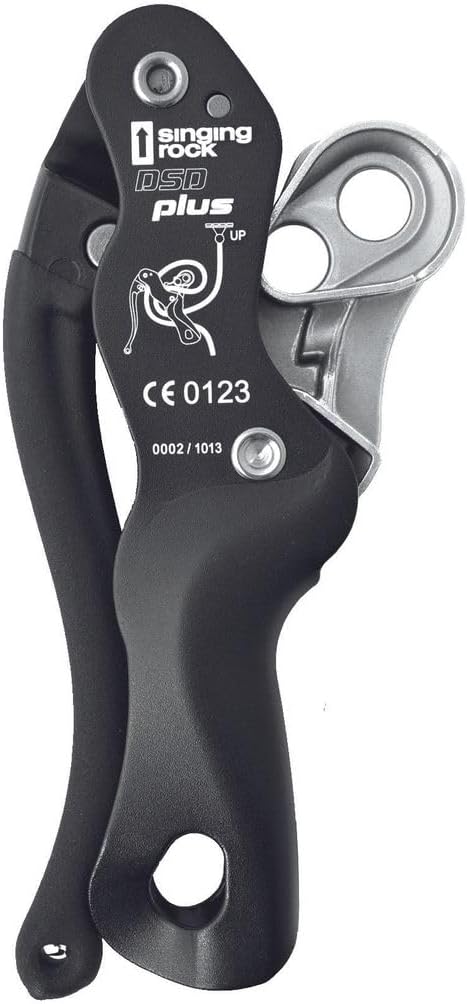 Singing Rock Unisex Descendedor Double Stop Plus Kletterzubehör, Rosa