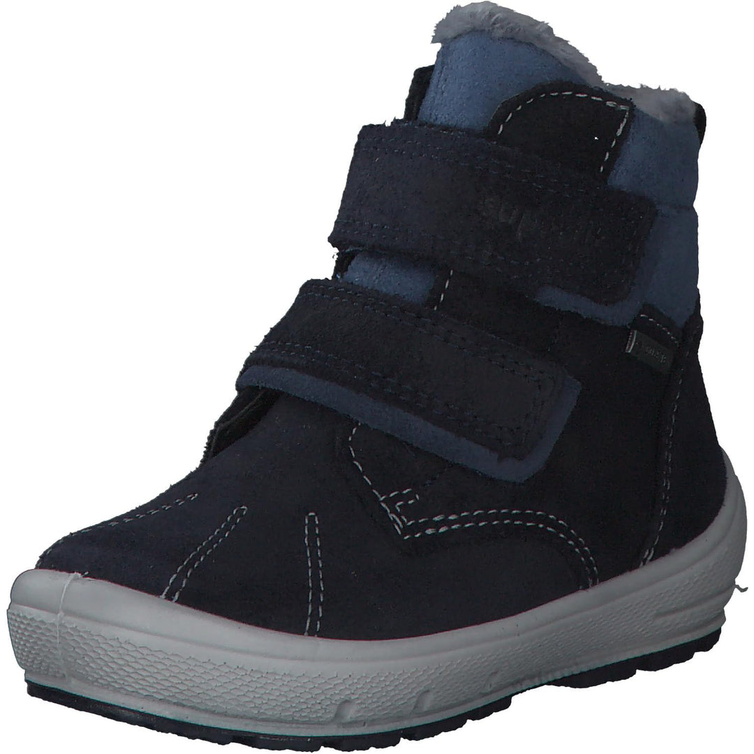 Superfit Baby-Jungen Groovy Warm Gefütterte Gore-tex Schneestiefel 23 EU Blau 8000 01, 23 EU Blau 80
