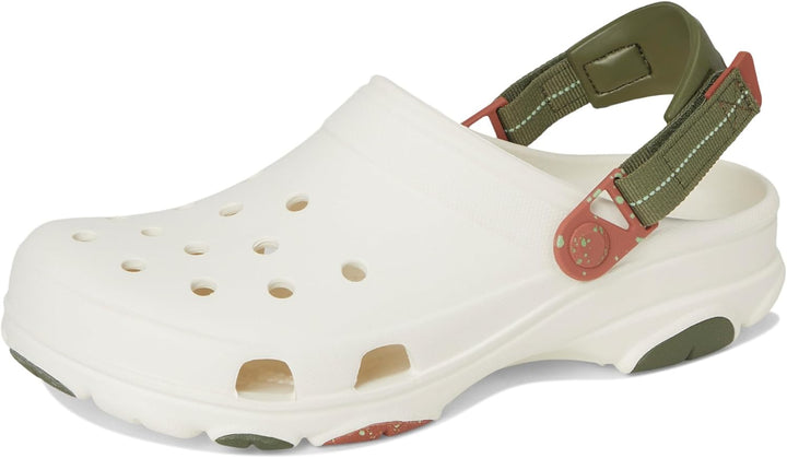 Crocs Unisex Classic All Terrain Clogs 36/37 EU Chalk, 36/37 EU Chalk