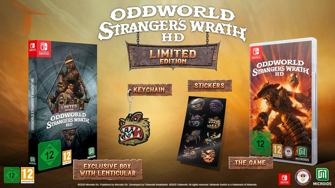Oddworld: Stranger's Wrath HD - Standard Edition - [Nintendo Switch] Standard Strangers Wrath, Stand