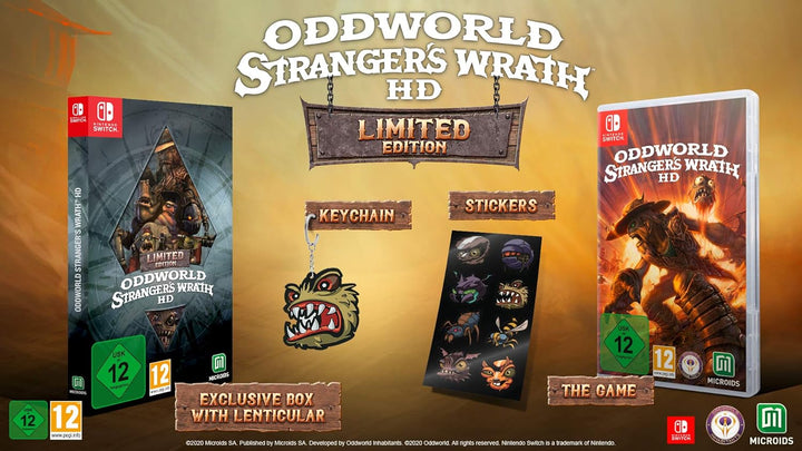 Oddworld: Stranger's Wrath HD - Standard Edition - [Nintendo Switch] Standard Strangers Wrath, Stand