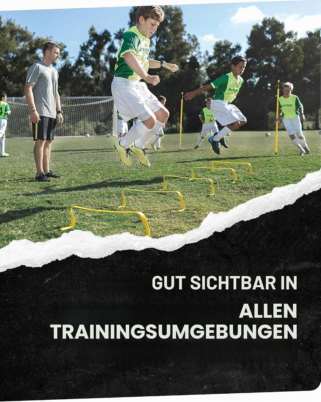 SKLZ Europe GmbH Hurdle 6er Set Einheitsgrösse, Einheitsgrösse