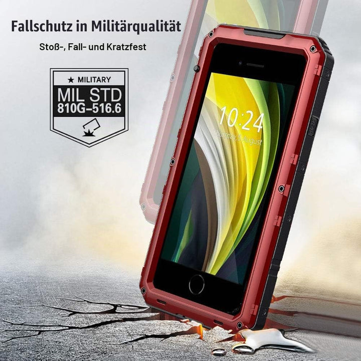 Beeasy für iPhone SE 2020/2022 Hülle, iPhone 8/7 Hülle Wasserdicht Outdoor Case Stossfest Panzerhüll