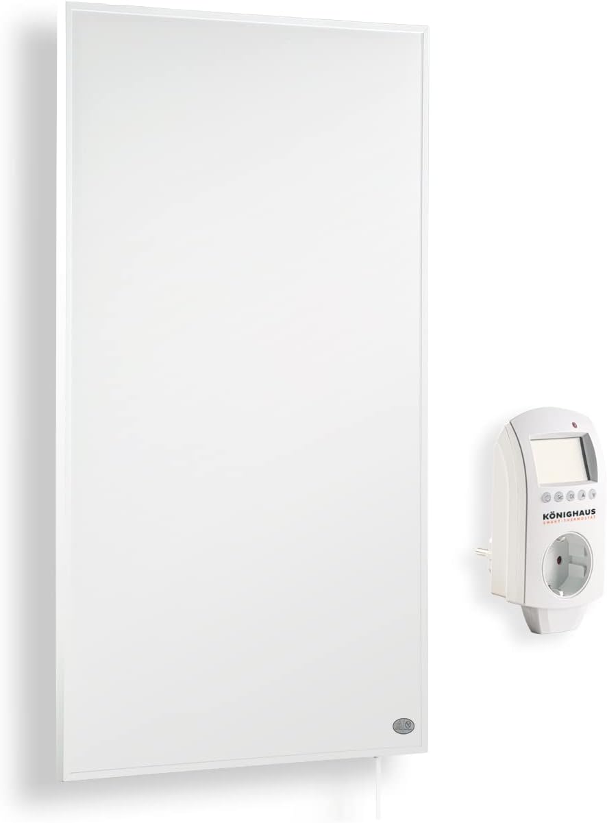 Infrarot Heizung mit Digital- Smart Thermostat ✓ Deutscher Hersteller und vom TÜV SÜD geprüft ✓ 5 Ja