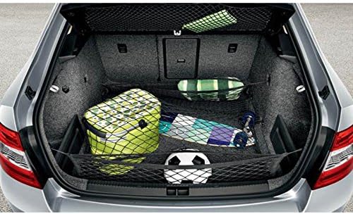 Skoda 5E0017700A Gepäcknetz Gepäckraumnetz Ladungssicherung Ladenetz 3-teilig schwarz