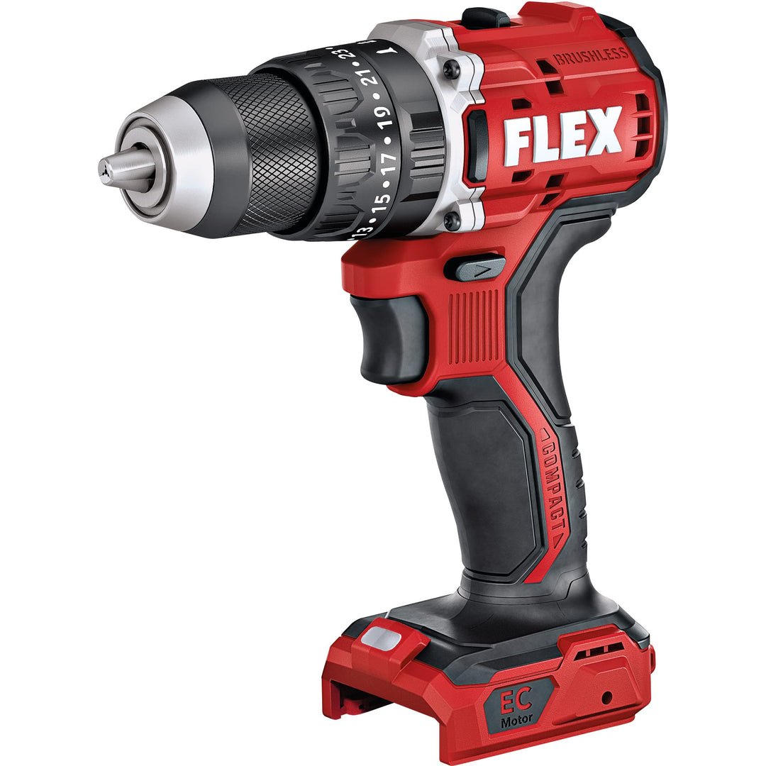 Flex Akku Schlagbohrschrauber PD 2G 18.0-EC LD C (Akkuschrauber, 18 V, bürstenloser Motor, 2-Gänge,