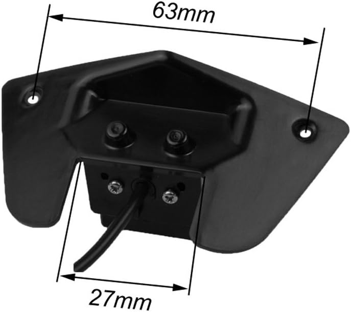 Fahrzeugspezifisches Auto Frontansicht Logo Eingebettetes Kamera-Parksystem mit CCD Wasserdicht IP67