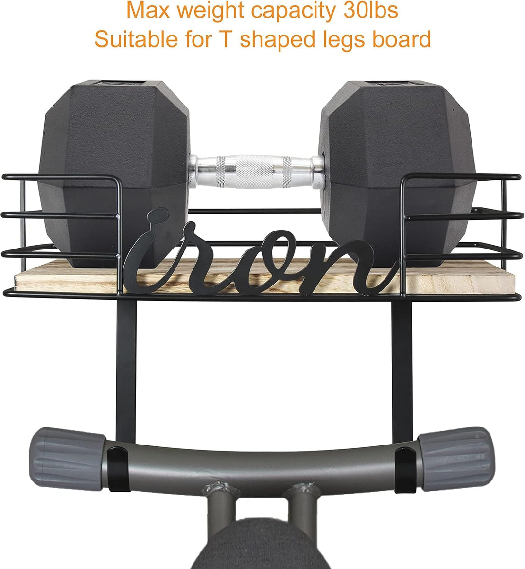 TJ.Moree Bügelbrett-Aufhänger für Waschküche, Wandhalterung, Bügeleisen- und Bügelbretthalter, Metal