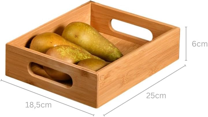 Kesper | Küchenregal, Material: Bambus, Masse: 39,5 x 26 x 35,5 cm, Farbe: Braun | 58851 13