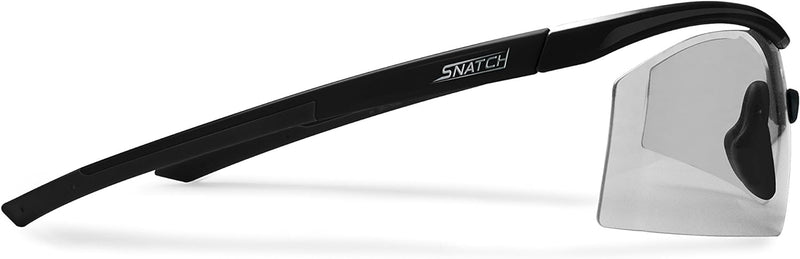 Snatch Radbrille Selbsttönend Polarisiert - Fahrradbrille Photochrome Sportbrille Sonnenbrille Ski L
