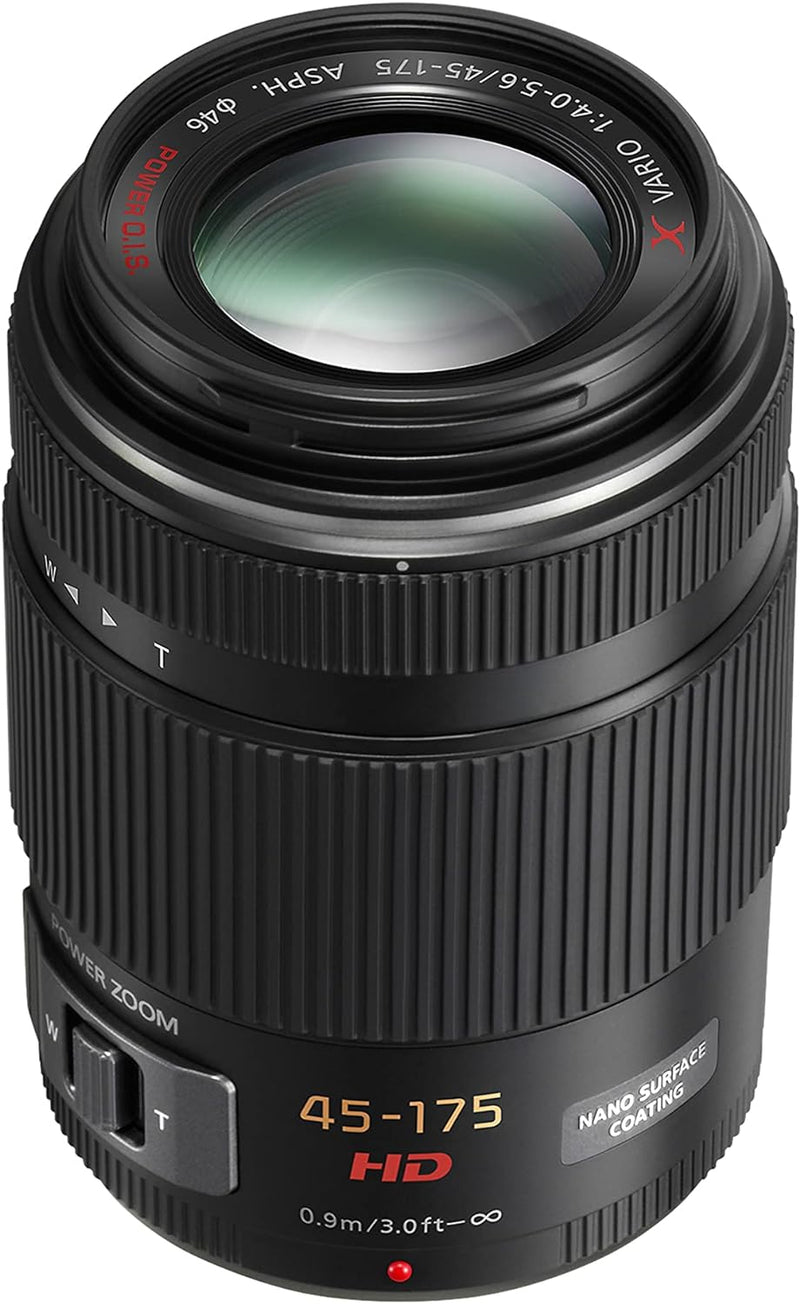 Panasonic H-PS45175E LUMIX G X Vario Tele Powerzoom 45-175 mm F4.0-5.6 ASPH Objektiv (90-350 mm KB,