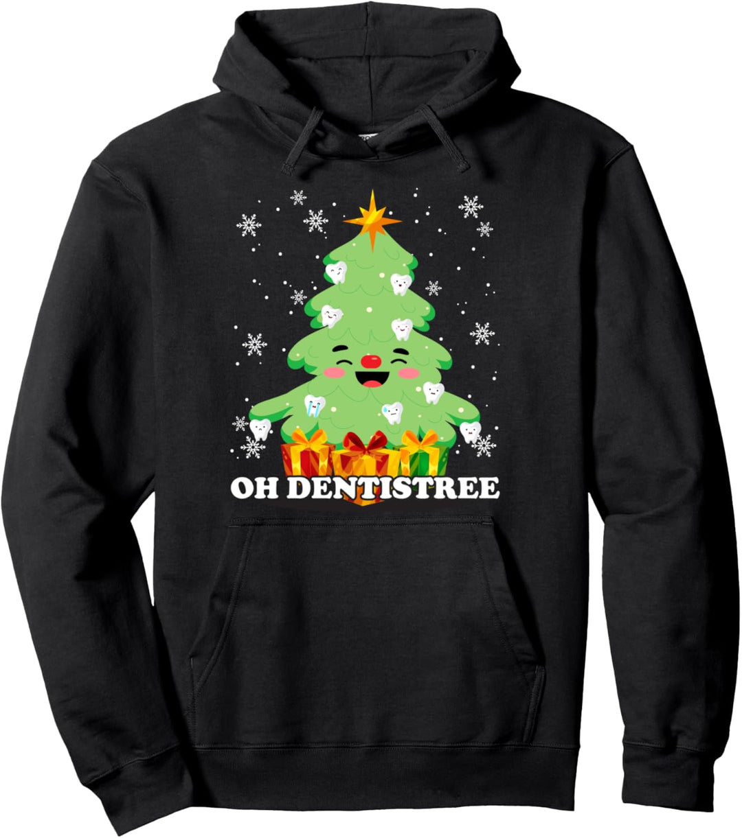 Oh Dentistree Lustiger Weihnachtsbaum Zahnarzt Zahnarzt Pullover Hoodie