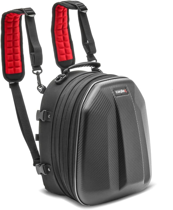 Motorrad Hecktasche für Beifahrersitz Bagtecs CRB Volumen variabel 14-22 L