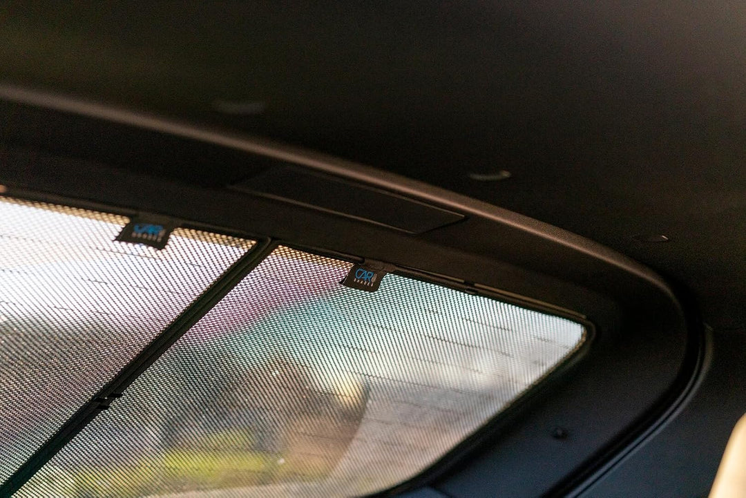 Carshades Car Shades kompatibel mit Nissan Qashqai III (J12) 2021- (6-teilig), NIS-QASH-5-C, Schwarz