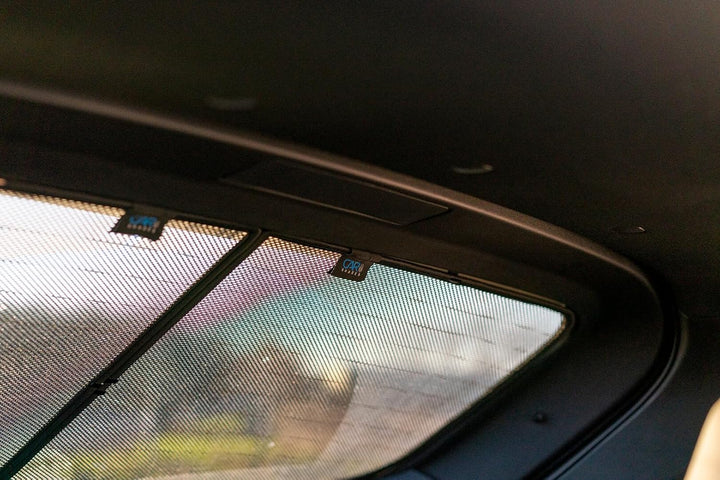 Carshades Car Shades kompatibel mit Nissan Qashqai III (J12) 2021- (6-teilig), NIS-QASH-5-C, Schwarz