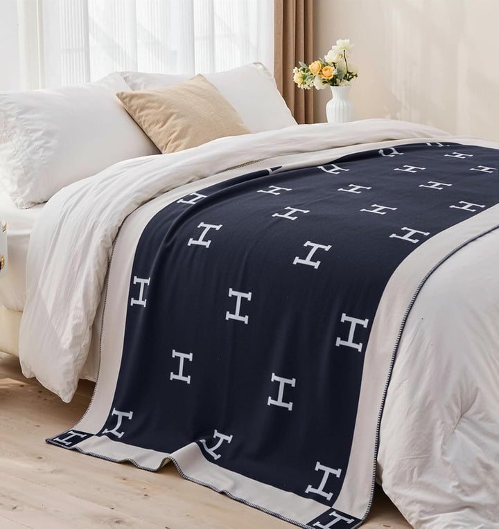 Luxusdecke aus Kaschmir &amp; Wolle – Perfekte Kuscheldecke für Sofa &amp; Sessel, Stilvoll und Wärmend, Ide