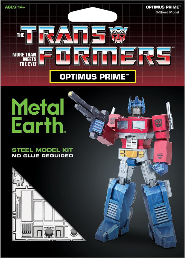 Metal Earth Fascinations Transformers Optimus Prime Color 3D-Modellbausatz aus Metall