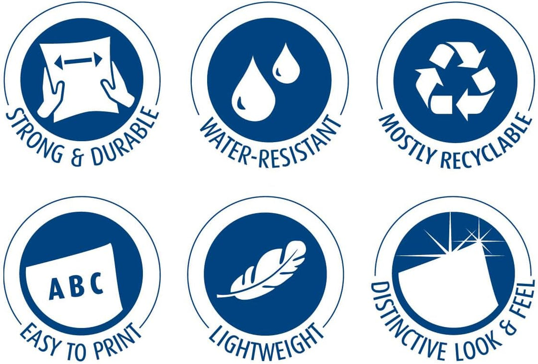 Tyvek Faltentasche mit Spitzboden C4 (324x229x20mm) haftklebend mit Fenster weiss 55g 100 Stück