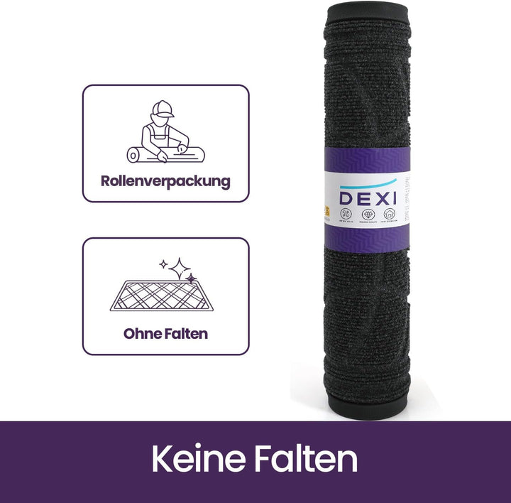DEXI Fussmatte Aussen rutschfest 60×90 cm,Schmutzfangmatte Outdoor Waschbar,wetterfest Fussmatte aus