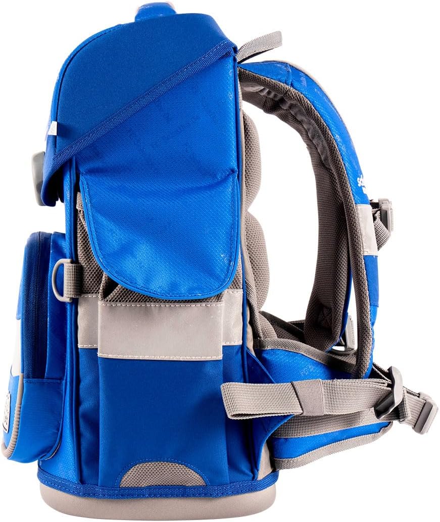Familando - School Mood Timeless Air+ Schulranzen Set 9-teilig mit Lunch-Set -Sonder-Edition FC Scha