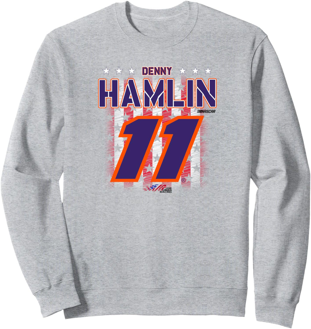 NASCAR - Denny Hamlin - Flag Sweatshirt