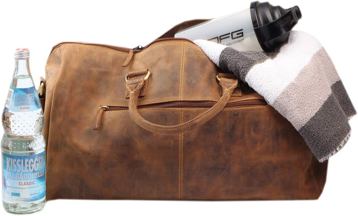 Greenburry Vintage Herren Geldbörse Braun 52x27x26cm Tasche Ledertasche