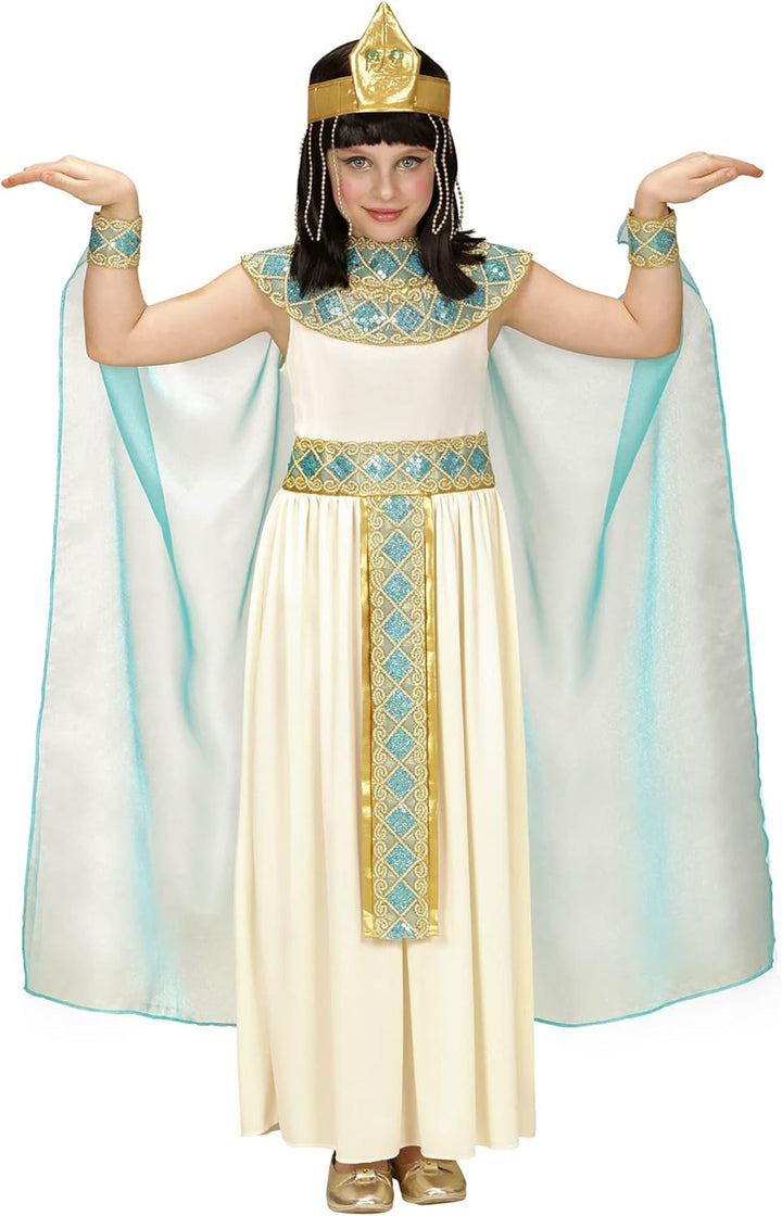 WIDMANN 49428 COSTUME CLEOPATRA BIANCO 11/13 158 CM #494H 116 Weiss, 116 Weiss