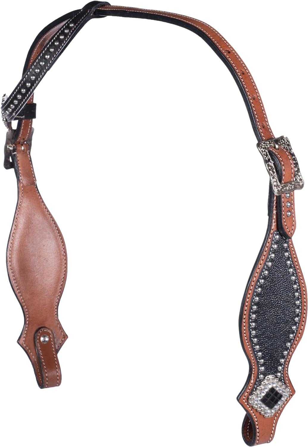 HKM Arizona Westerntrense Schwarz/Braun Pony
