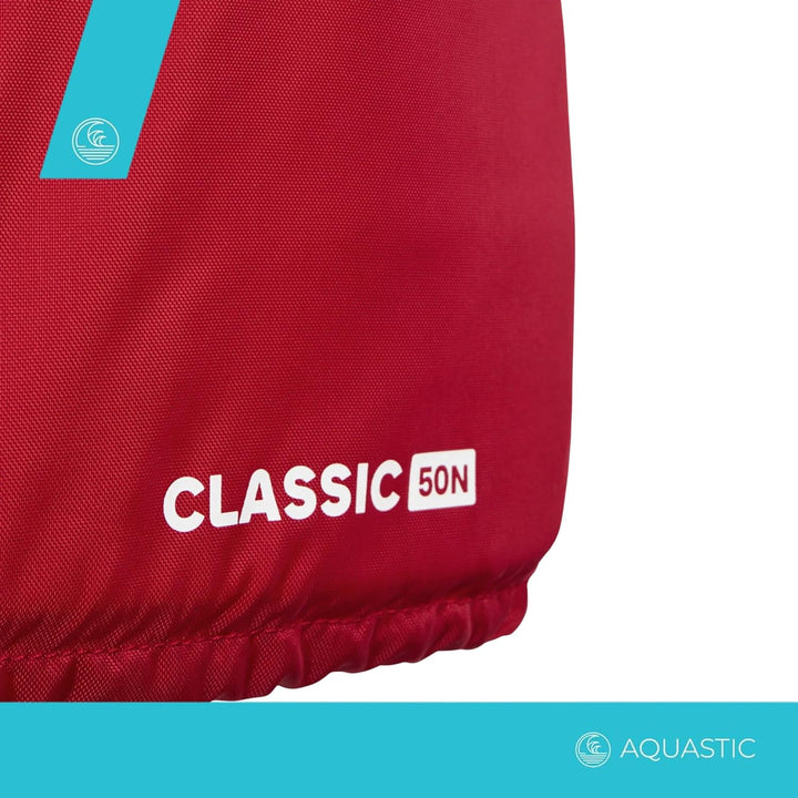 AQUASTIC Classic 50N Sicherungsweste - aus Polyamid, Polyethylenschaum, 50N Auftrieb, Verstellbarer