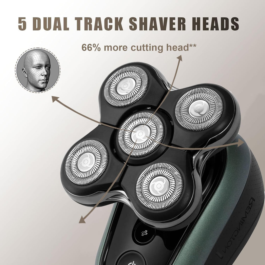 2 paquet de têtes de rechange pour rasoir compatibles avec les rasoirs Remington RX7 Ultimate Series