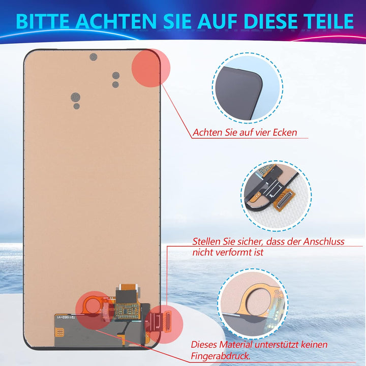RongZy Kompatibel mit Oppo Reno2 Z/Reno 2Z CPH1945 CPH1951 Ersatz Bildschirm LCD Display und Touchsc