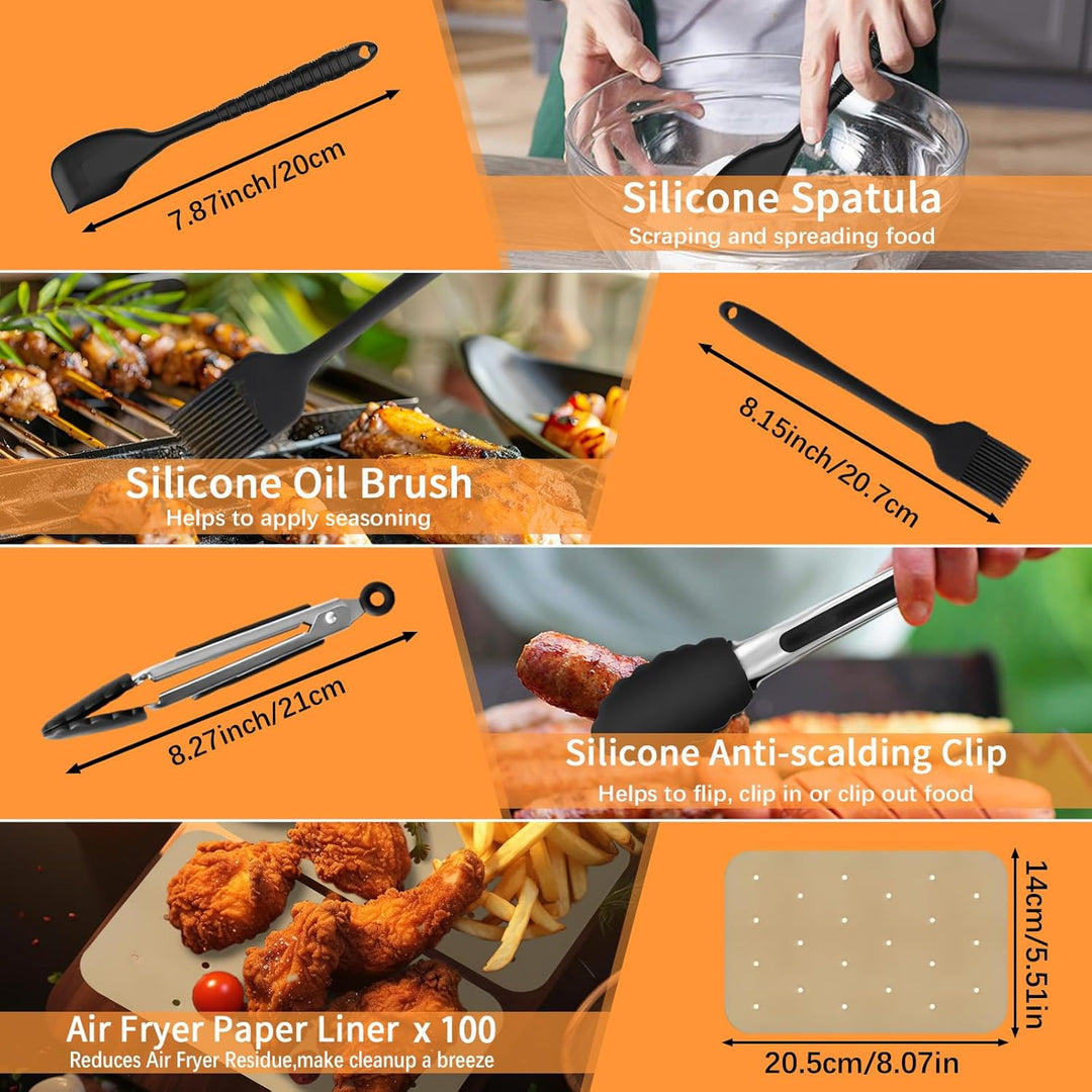 Zubehör Airfryer für Ninja Foodi MAX Dual Zone Heissluftfritteuse AF400EU AF300EU AF400EUCP DZ400EUS