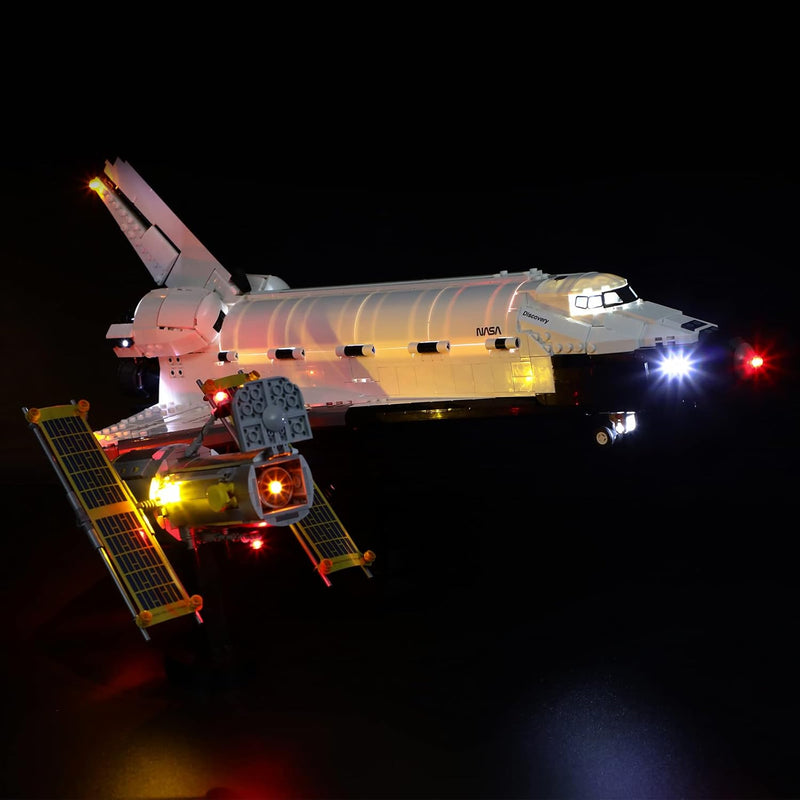 BRIKSMAX LED-Beleuchtungs-Set für LEGO Creator Expert NASA Space Shuttle Discovery – kompatibel mit