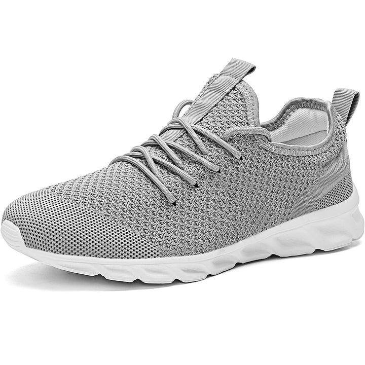 Herren Sneaker Walkingschuhe Atmungsaktiv Strassenlaufschuhe Leicht Freizeit Sportschuhe für Hallen