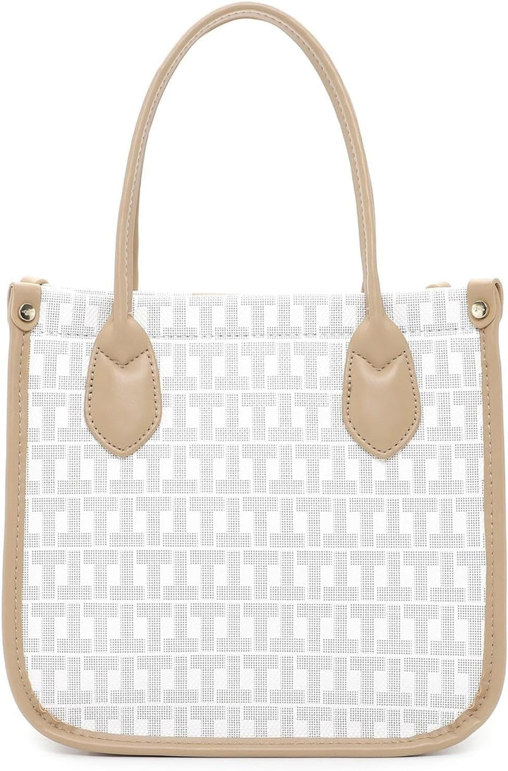 Tamaris Shopper Liz 32323 Damen Handtaschen Print Einheitsgrösse Lighttaupe, Einheitsgröße