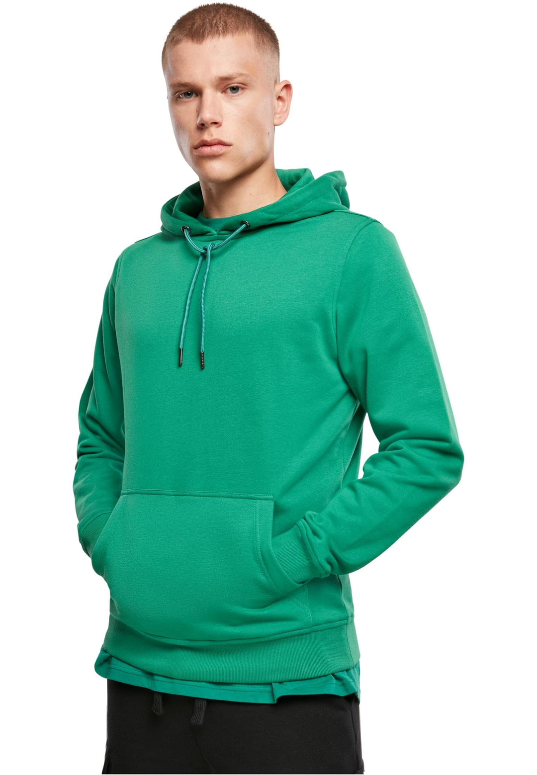 Urban Classics Herren Kapuzenpullover Basic Terry Hoody Männer Kapuzensweatshirt in vielen Farben er