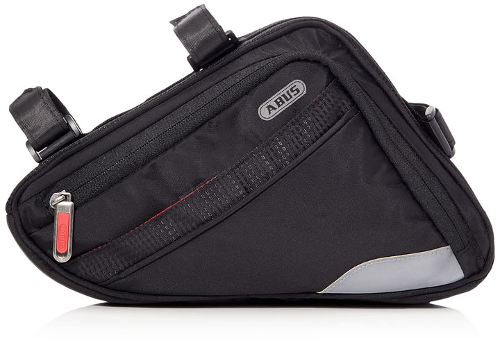ABUS Fahrradtasche Oryde ST 2250 - Rahmentasche mit Klettband - wasserabweisendes Material - Schwarz