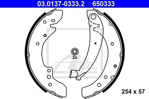 ATE 03.0137-0333.2 Bremsbackensatz