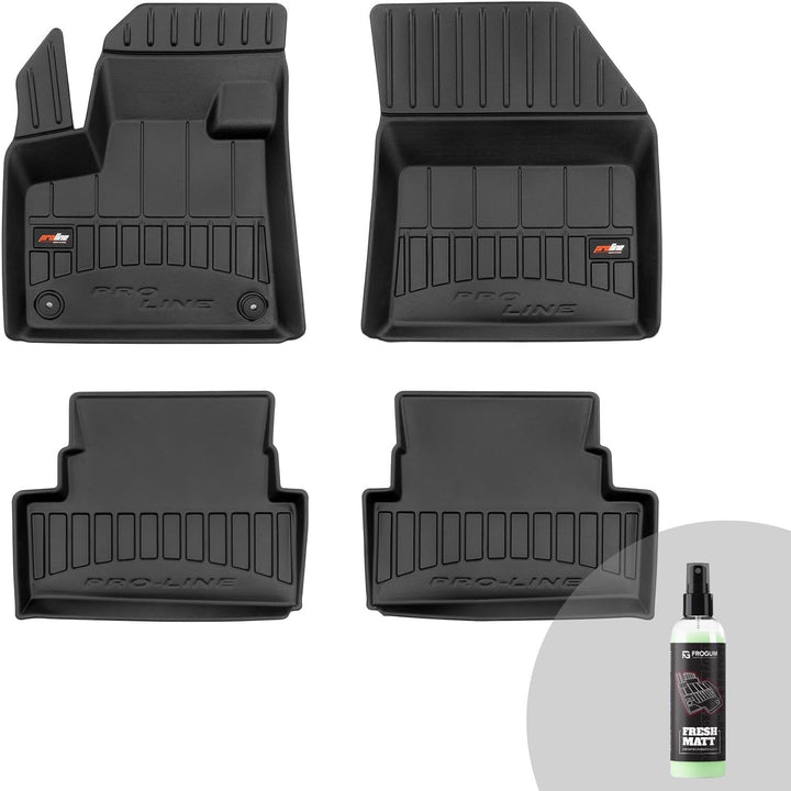 FROGUM ProLine 3D Gummimatten Exklusiven Auto Fussmatten Autofussmatten für Opel Grandland X ab 2017